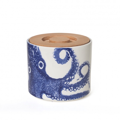 Storage Jar Octopus Blue: click to enlarge