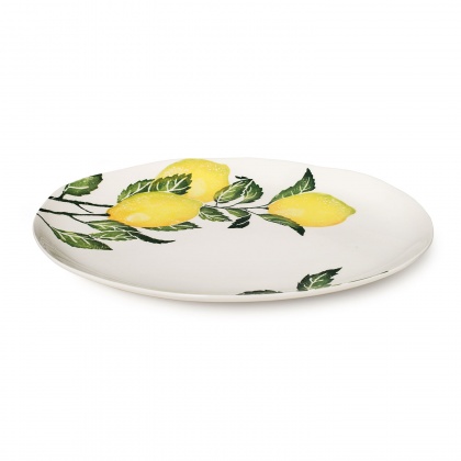 Oval Platter Lemons: click to enlarge