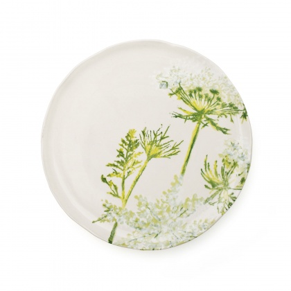 Side Plate Cow Parsley: click to enlarge