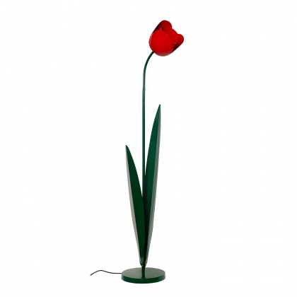 Tulip Floor Lamp Red: click to enlarge