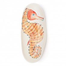 Seahorse Oval Bowl Lauwd Femelle