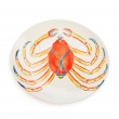 Oval Platter Krabbe