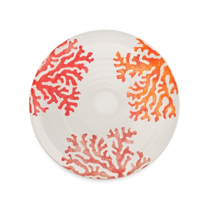 Dinner Plate Coral Red: click to enlarge