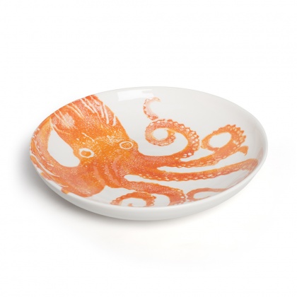 Supper Bowl Octopus Orange: click to enlarge