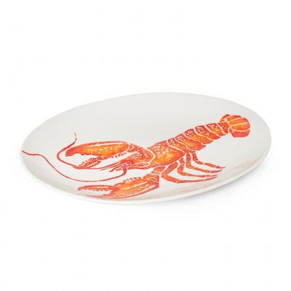Oval Platter Extra Large Lobster: click to enlarge