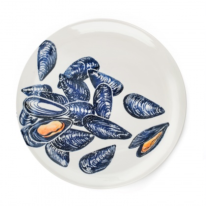 Platter Mussels: click to enlarge