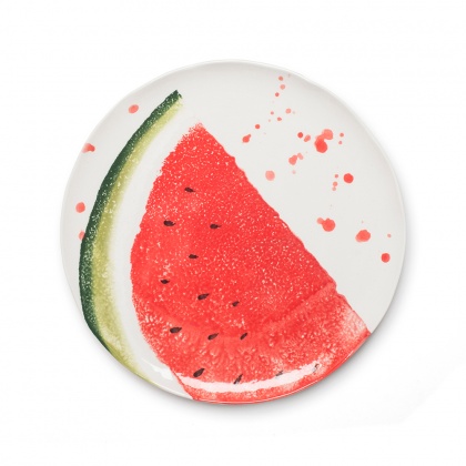 Salad Plate Water Melon: click to enlarge