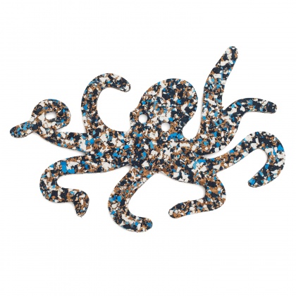 Cork Trivet Octopus Blue: click to enlarge