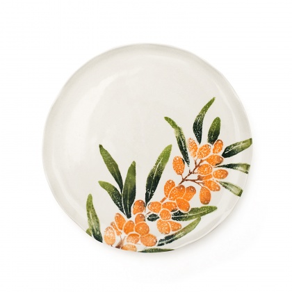 Side Plate Sea Buckthorn: click to enlarge