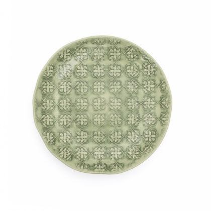 Side Plate Mosaic Green: click to enlarge