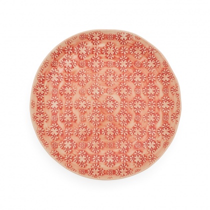 Side Plate Mosaic Red: click to enlarge