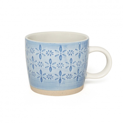 Mug | Blue Embossed: click to enlarge