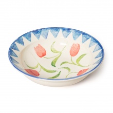 Tulip Rimmed Bowl