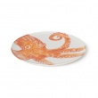 Dinner Plate Octopus Orange
