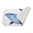 IN BATHMAT WHALE BLUE