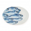 Large Oval Platter Mackerel