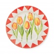 Tulip Rimmed Platter