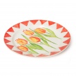 Tulip Rimmed Platter