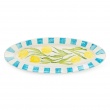 Tulip XL Oval Rimmed Platter